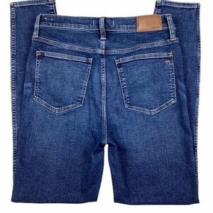 Madewell Women's Straight Leg Blue Jeans 10” high-rise skinny NWOT
